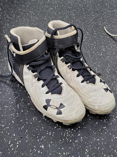 Used Under Armour BH BB/SB Cleats White Senior 8 11849-S000038739
