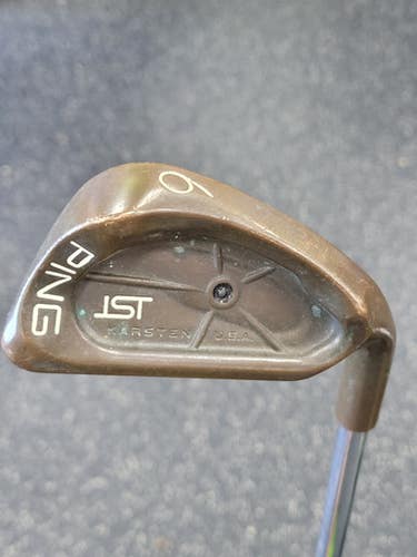 Used Ping KARSTEN 1ST Mens Individual Iron RH 6 Iron 11849-S000038721