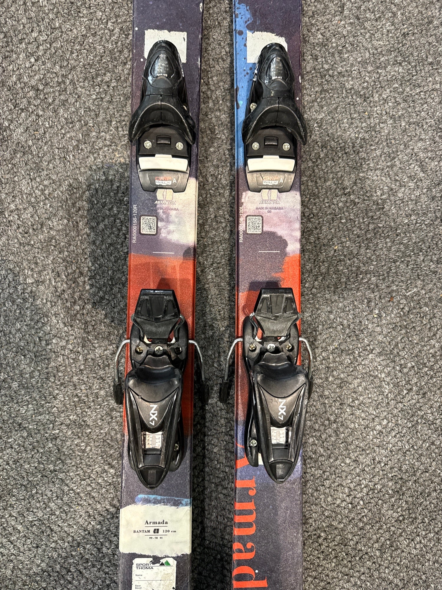 Used Armada Al Dente 168 Cm Downhill Ski Mens Combo | SidelineSwap