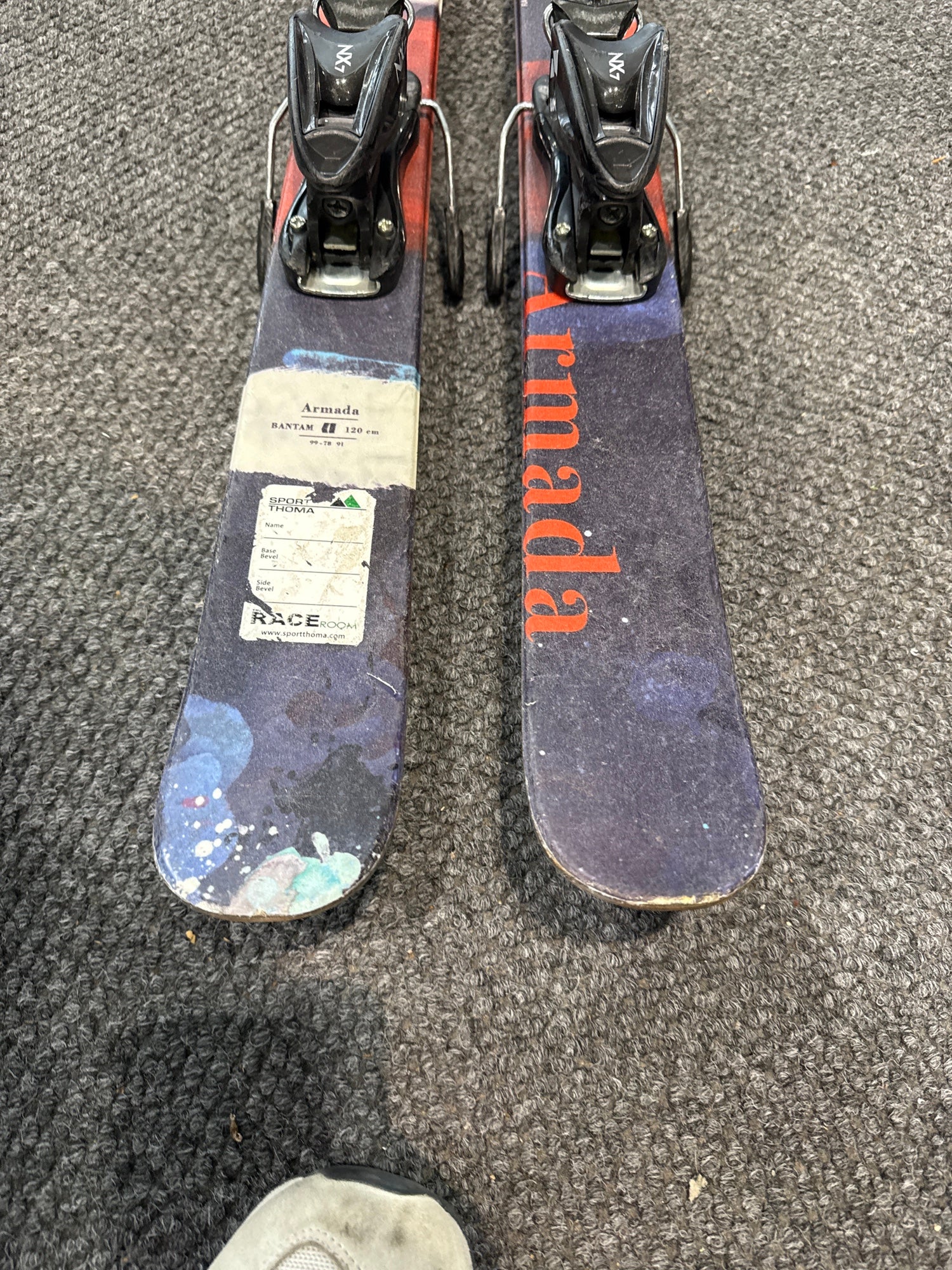 Used Armada Al Dente 168 Cm Downhill Ski Mens Combo | SidelineSwap