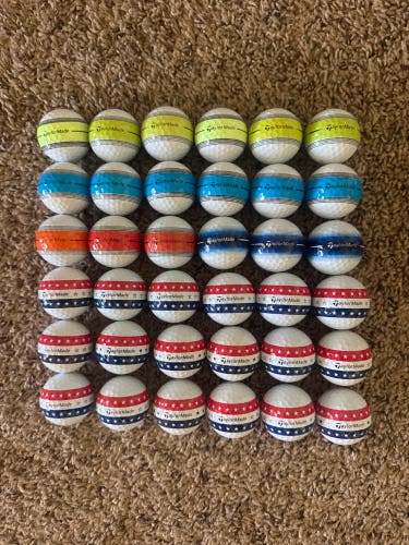 TaylorMade New Tour Response Balls 36 Pack (3 Dozen) (Used)