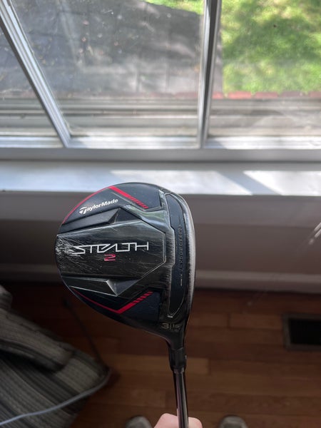 TaylorMade Stealth 2 Right Handed Fairway Wood Stiff Flex 3 Wood (Used)