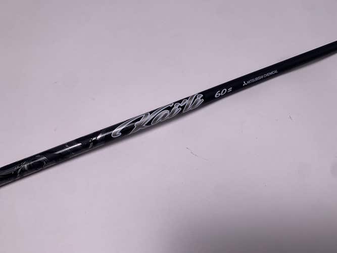 Mitsubishi Chemical Kai'li Black 60g Stiff Graphite Driver Shaft 44.25"-Cobra