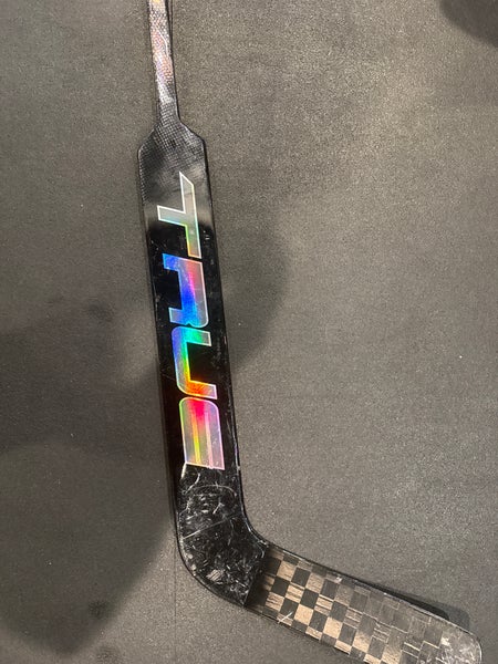 Junior True Catalyst 7x3 Regular Goalie Stick 21" Paddle (Used)