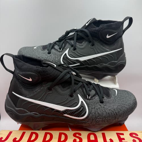 Nike Alpha Huarache NXT Black Metal Baseball Cleats DJ6517-010 Men’s Sz 10 NIB

New With Box