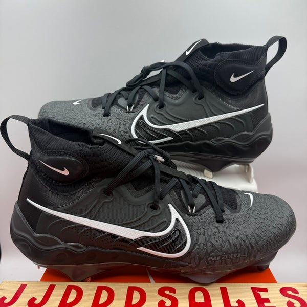 Nike Alpha Huarache NXT Black Metal Baseball Cleats DJ6517-010 Men’s Sz 11 NIB
New With Box