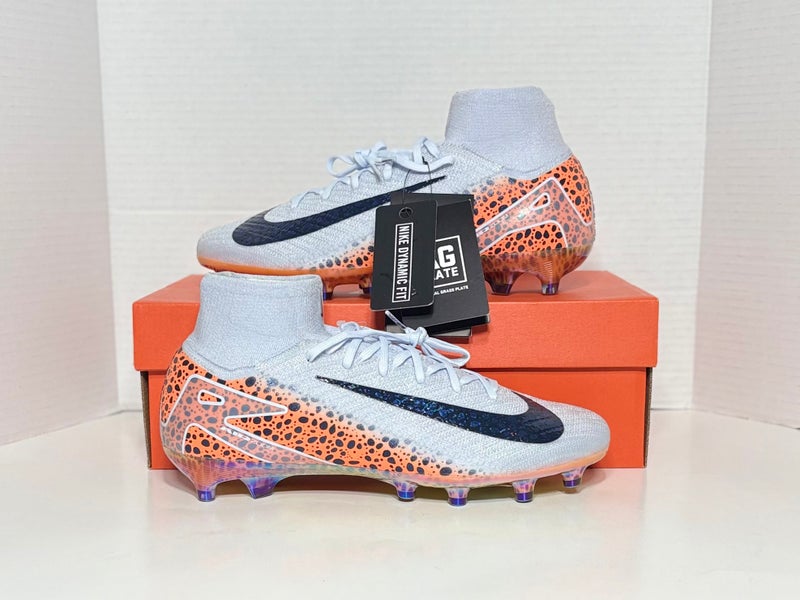Men's Size M 9.0 (W 10.5) Nike Zoom Mercurial Superfly 10 Elite AG PRO OLY P Cleats HF9397-900