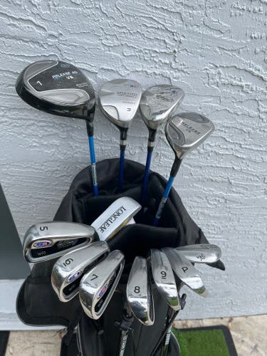 US Kids Golf Right Handed golf set 12 total clubs tournament ready. Tour series and UL 7 like new