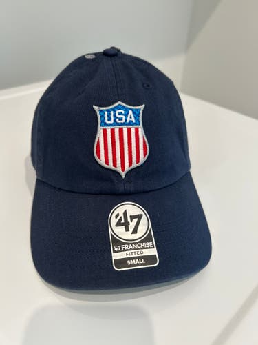 Blue Small 47 Brand Hat, USA Hockey(New)