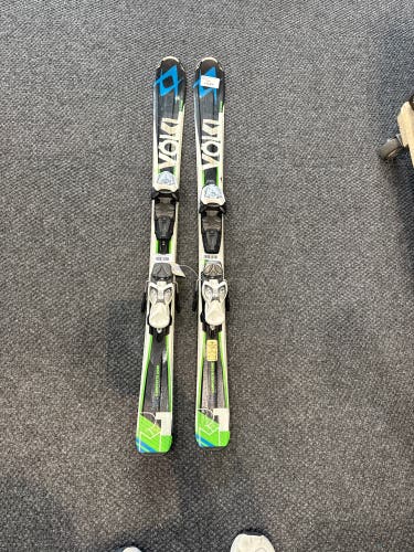 Volkl RTM Jr 110 cm Skis With Marker 4.5 Bindings (Used)