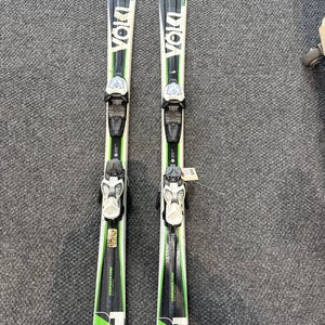 Volkl RTM Jr 130 cm Skis With Marker 7.0 Bindings (Used)