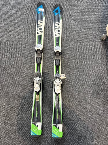 Volkl RTM Jr 130 cm Skis With Marker 7.0 Bindings (Used)