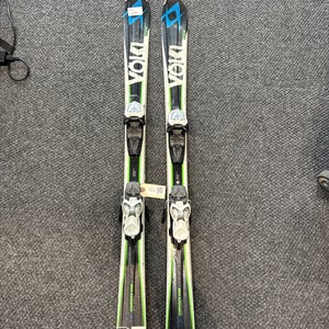 Volkl RTM Jr 130 cm Skis With Marker 4.5 Bindings (Used)