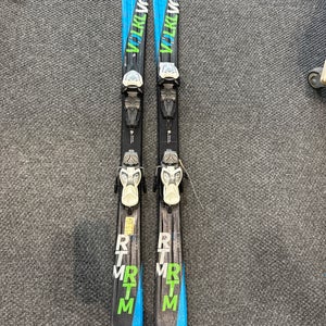 Volkl RTM Jr 130 cm Skis With Marker 4.5 Bindings (Used)