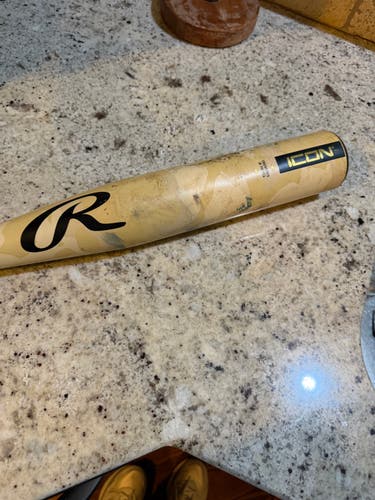 2025 Rawlings Icon Composite USABat Certified Bat (-10) 20 oz 30" (Used)