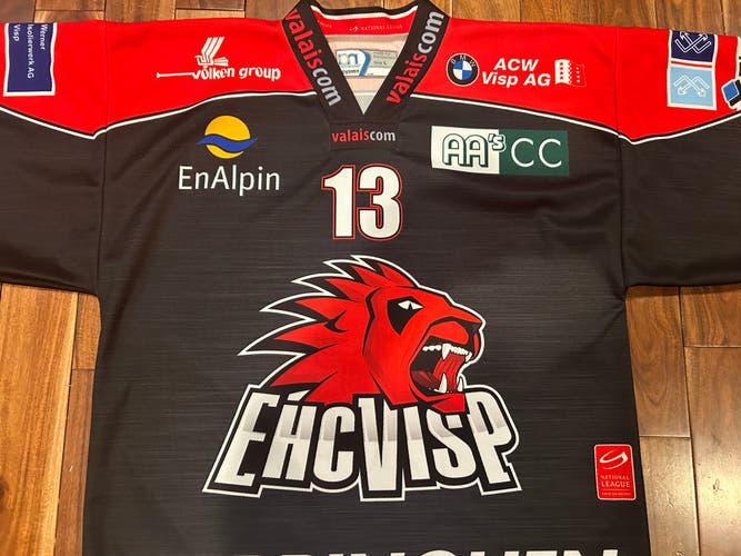 EHC VIsp game worn sublimated jersey