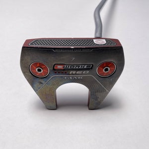 Odyssey O-Works Red 7 Tank Putter 38" Mens RH - NEW LONG GRIP