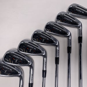 Cobra LTDx Iron Set 5-PW+GW Regular Steel Mens RH
