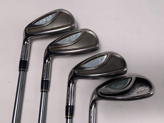 Adams Idea A3 OS Iron Set 7-9+SW Grafalloy Idea Womens Ladies Graphite Womens LH
