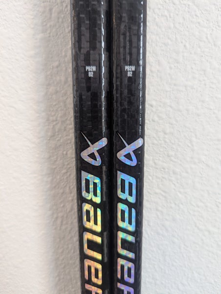 Bauer NEXUS 2NPRO XL Hockey Stick Left P92M 82 flex SENIOR D1 Pro Stock Dressed as Tracer 2 PACK
