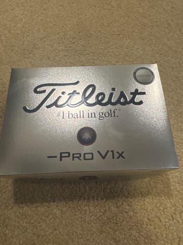 Titleist Pro V1x Balls 12 Pack (1 Dozen) (New)
