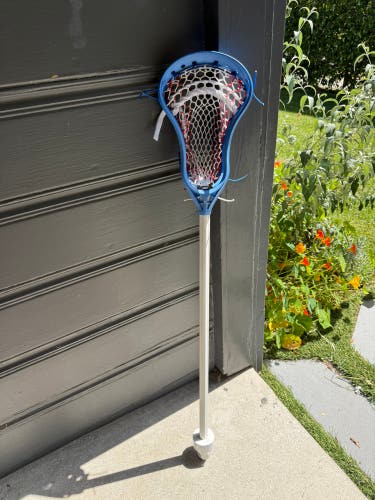 StringKing Mark 2A dyed Blue on a Stringking Composite 2 Pro Shaft