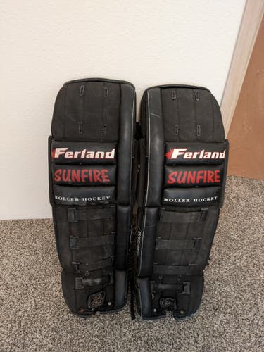 Ferland Sunfire 36" Senior Goalie Leg Pads (Used)