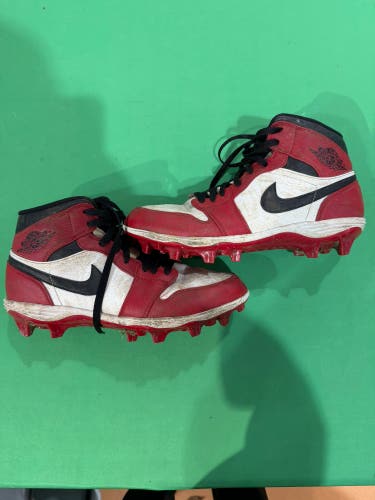 Jordan 1 High Top Baseball Cleats | Men's Size 11.5
