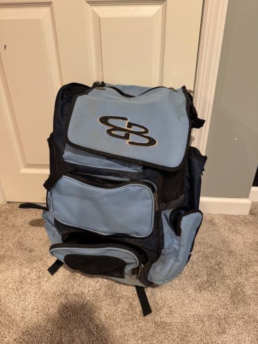 Blue Adult Unisex Large/Extra Large Boombah Backpack (Used)