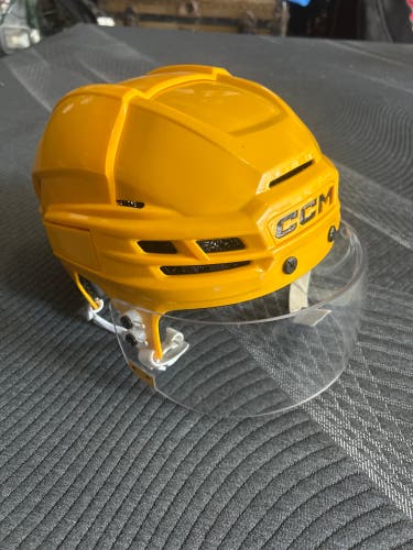 Medium CCM Super Tacks X Helmet Pro Stock (Used) with Oakley visor!