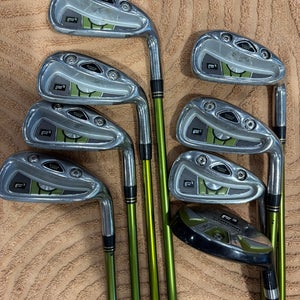 Forgan St. Andrews F1 Iron Set (7 Pieces + 4 HY) | Hyper-Ultralight Graphite R-Flex Shafts (Used)
