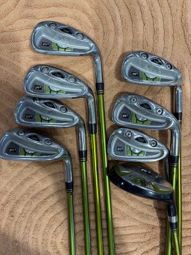 Forgan St. Andrews F1 Iron Set (7 Pieces + 4 HY) | Hyper-Ultralight Graphite R-Flex Shafts (Used)