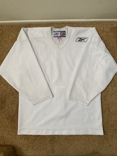 Size 52 Made in Canada Reebok Practice Jersey - Pro Stock