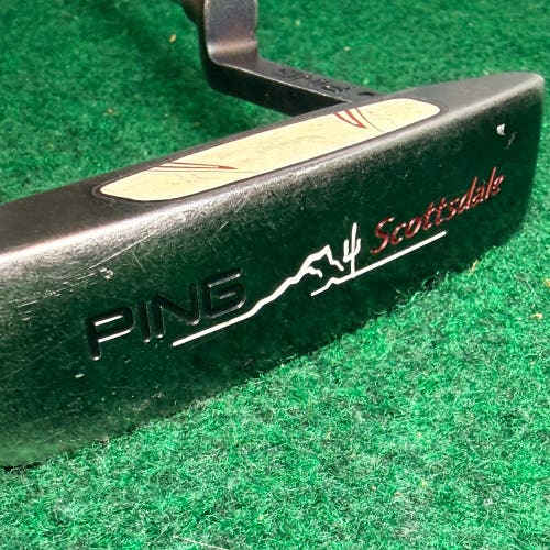Ping Scottsdale Anser 2 Blade Putter RH 34.5” Black Dot NEW PING GRIP!