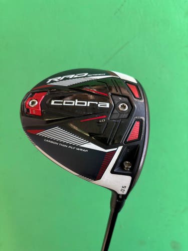 Men's Cobra RAD Speed Driver RH 9° | HZRDUS RDX Smoke Extra Stiff Shaft
