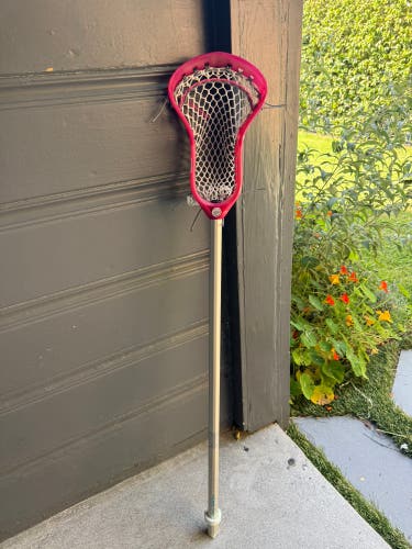 Maverik Logic dyed pink (face-off) on Maverik Apollo alloy shaft.