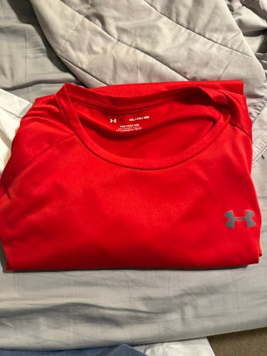 Red XXXXL Men's Under Armour Shirt (Used)