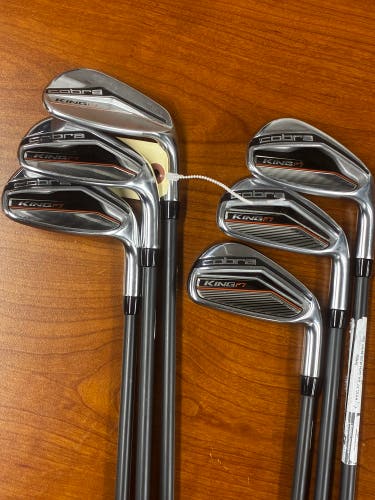 Men's Cobra King F7 Iron Set Right Handed Regular Flex Graphite Shaft (Used)