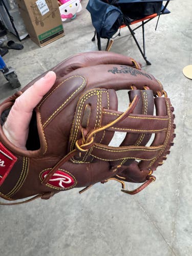 Rawlings Heart of the Hide RH Infield Baseball Glove 12" (Used) NADO Timberglaze Arenado