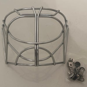 Bauer Profile Non-Certified Double Bar Cat-Eye Goalie Cage by Custom Goalie Parts