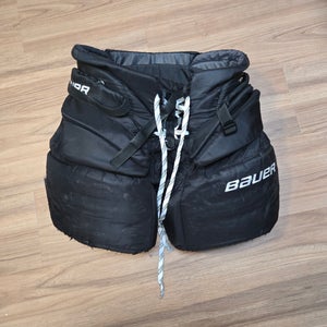 Senior Small Bauer Pro Hockey Goalie Pants (Used)