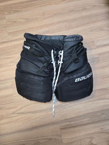 Senior Small Bauer Pro Hockey Goalie Pants (Used)