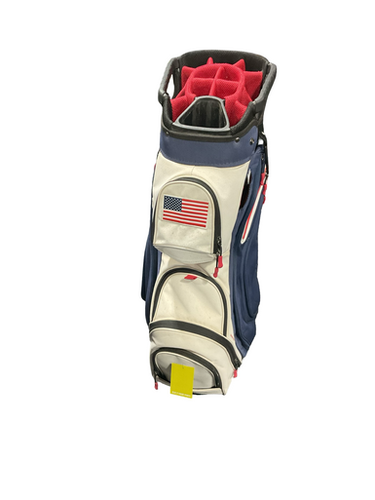 Used Maxfli HONORS + Mens Stand Bag White/Red/Navy 11834-S000049195
