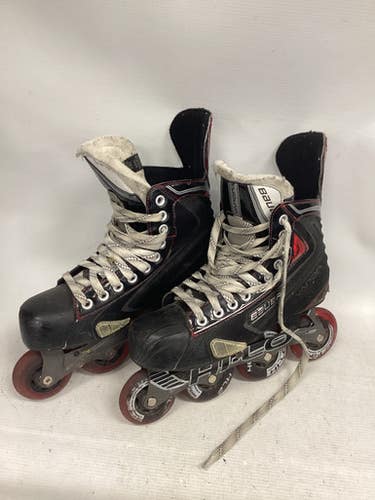 Used Bauer Roller Hockey Skates Black Senior 6.5 11851-S000045554