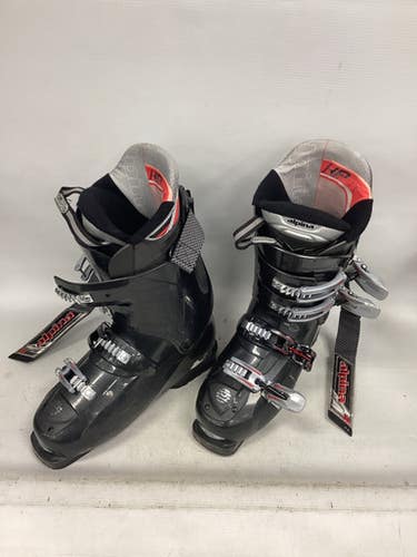 Used Alpina 8 VECTOR Boys DH Ski Boot Grey 275 MP - M09.5 - W10.5 11851-S000045535