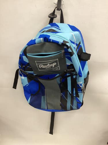 Used Rawlings BB/SB Player Backpack Royal Blue 11851-S000045507