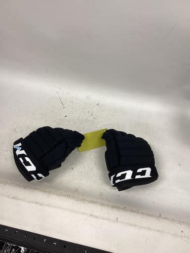 Used CCM LTP GLOVES Youth Gloves Black 10" 11851-S000045374