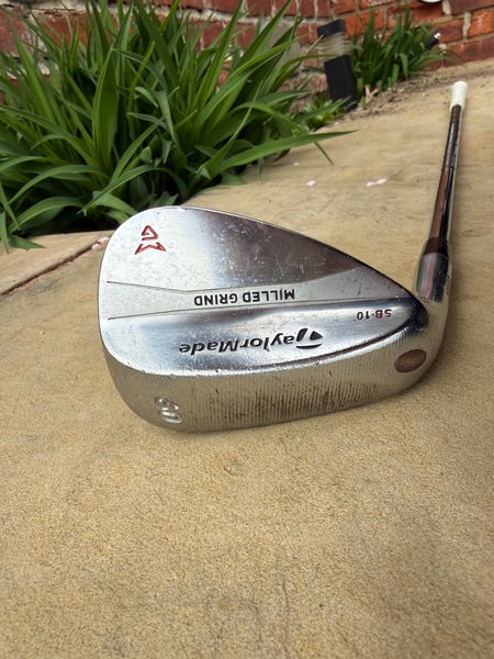 Men's TaylorMade MIlled Grind Left Hand Wedge Wedge Flex 60 Degree Steel Shaft (Used)