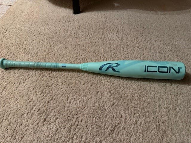 2026 Rawlings Icon Composite USSSA Certified Bat (-10) 18 oz 28" (Used)