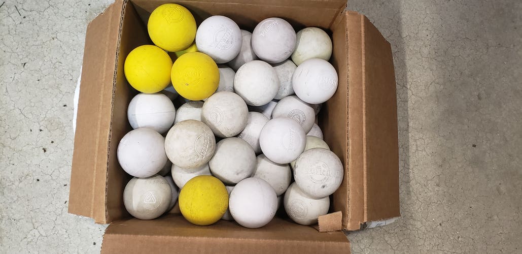 50 USED LACROSSE BALLS